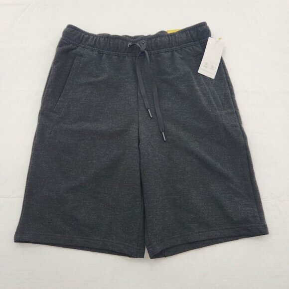 ALL IN MOTION Mens Black Athletic Gym Sweat Shorts Size Small 9inch Inseam - Picture 1 of 4